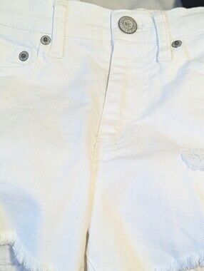 Aeropostale White High Waist Shorts